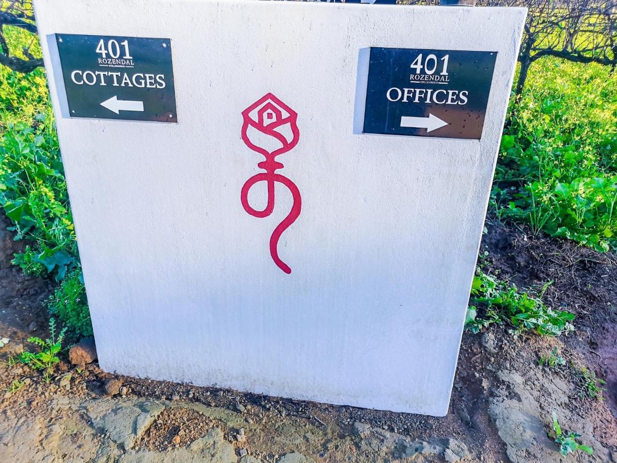 401 Rozendal Cottages Stellenbosch Bagian luar foto
